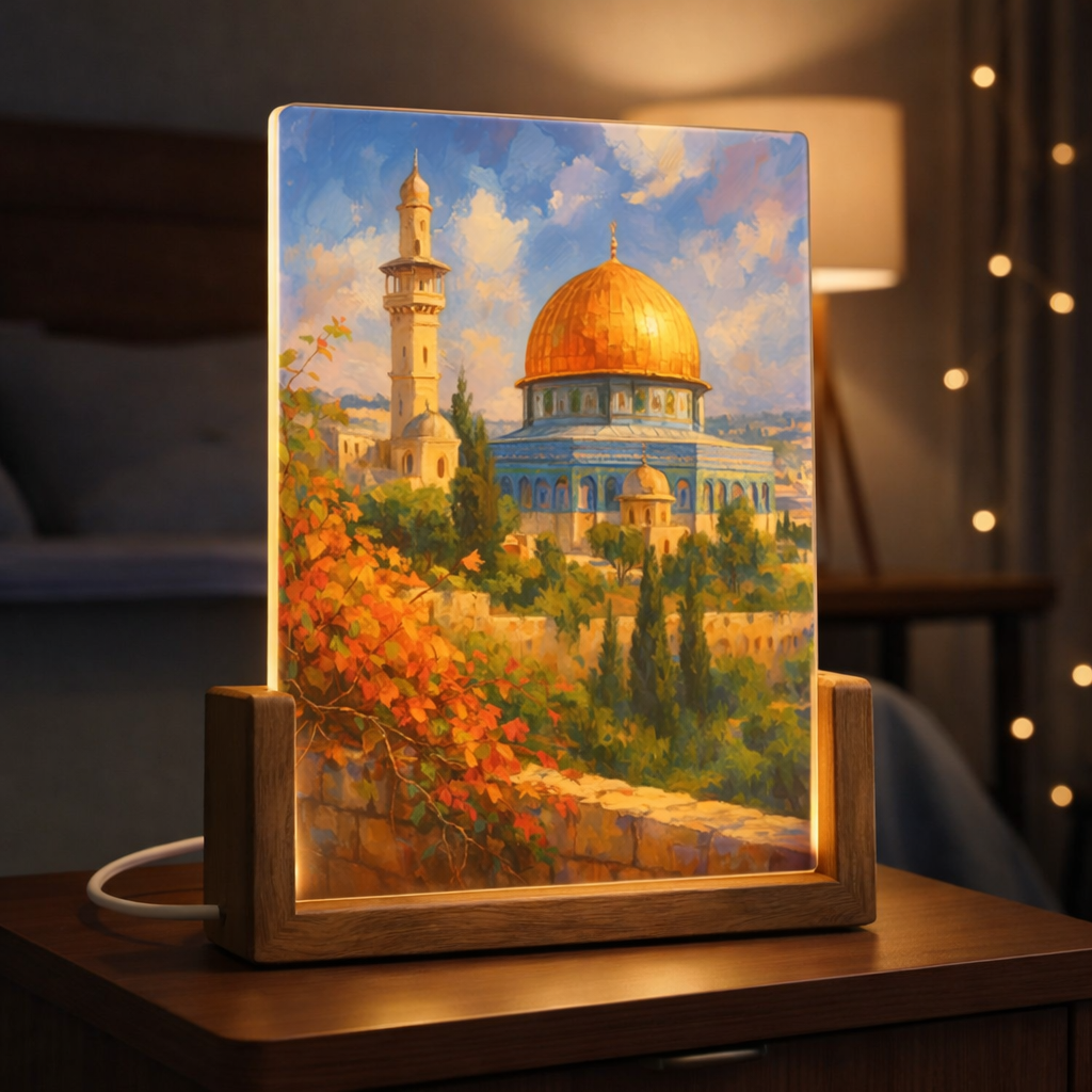 Beleuchteter Bilderrahmen