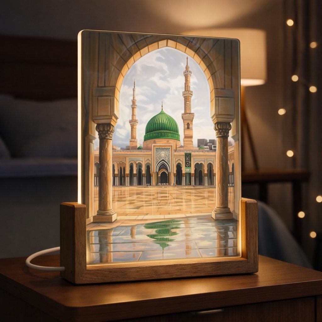 Beleuchteter Bilderrahmen