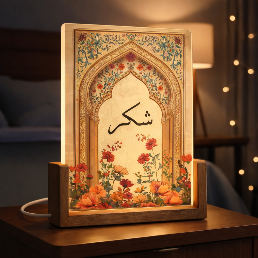 Beleuchteter Bilderrahmen