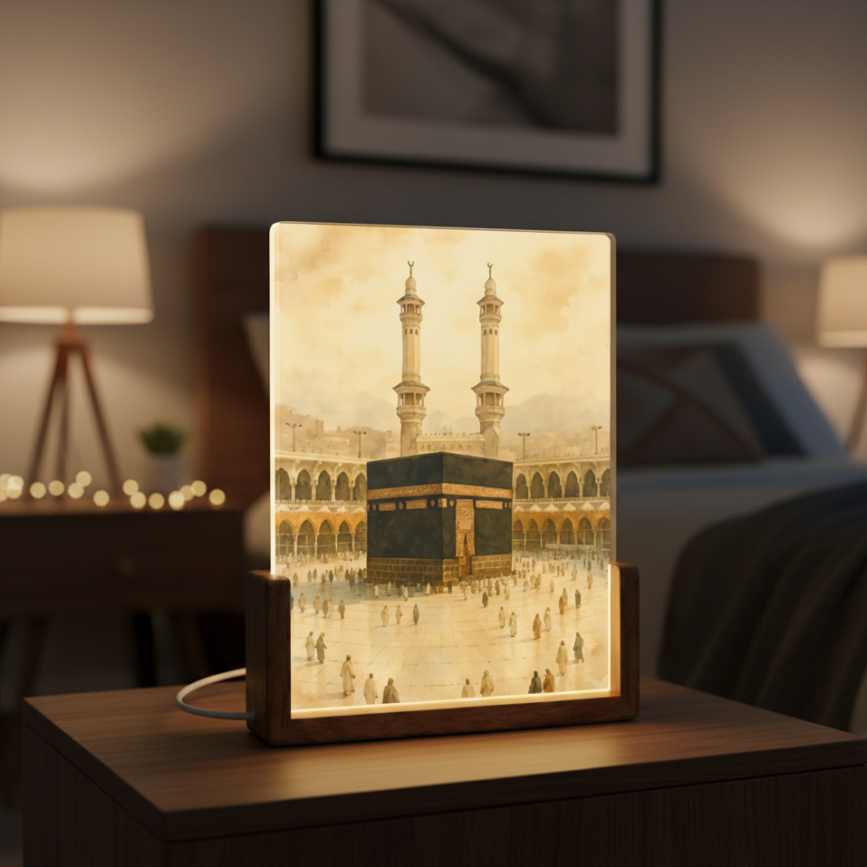 Beleuchteter Bilderrahmen